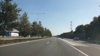 Dashcam Beelden De Meern  》's-Hertogenbosch Via A12 en A2.