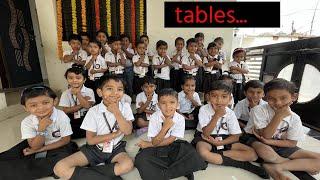 Tables || Preschool || KG || Kindergarten