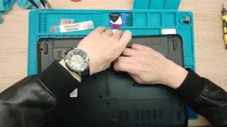 Packard Bell TE11HC чистка, замена термопасты, разбор