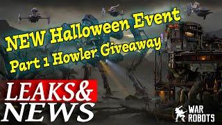 Leaks And News - New Halloween Event Robot And Titan Specializations 50 Howler Giveaway War Robots