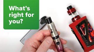 Vaping 101 - The Three Basic Types Of Ecig