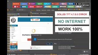 Solusi TFT Unlocktool 4.7.0.0 No Internet Connection Dijamin Work 100%