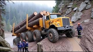 Extreme Dangerous Transport Skill Operations Oversize Truck | Biggest Heavy Equipment Machines ▶3