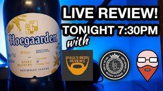 Hoegaarden Beer Review - Live!