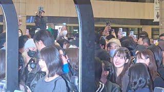 Sakurazaka46 櫻坂46 and Stray Kids Airport Departure 11-10-2024