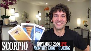 ️ SCORPIO November 2020 Complex partnerships await. Keep your cool, and you'll come out winning 
