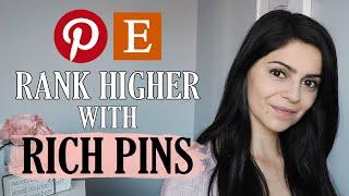 Pinterest Rich Pins Setup for Etsy to get MORE TRAFFIC