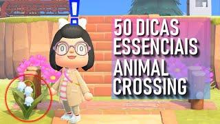 50 DICAS ESSENCIAIS para INICIANTES - Animal Crossing New Horizons