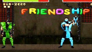 Mortal Kombat 2 All Friendships