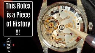 Servicing a 1954 Vintage Rolex with the Iconic Caliber 1030