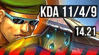 GAREN vs JAX (TOP) | 11/4/9 | KR Diamond | 14.21