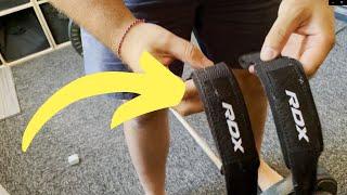 RDX Lifting Wrist Straps for Weightlifting (review)