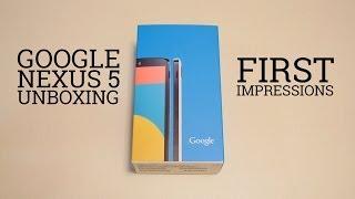 Nexus 5 Unboxing and First Impressions