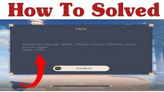 How To solve Genshin Impact Insufficient Storage Space Problem on Android & ios 2023