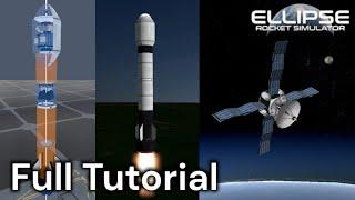 How to build and launch a satellite in Ellipse Rocket Simulator