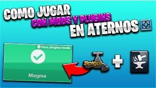 [Aternos #5] Como JUGAR con PLUGINS y MODS en ATERNOS/ Como CREAR un server con PLUGINS y MODS