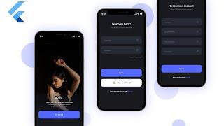 Flutter Login and Registration UI Tutorial with Source Code | 2022