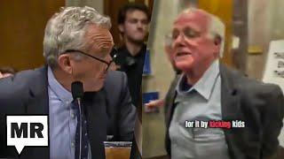 WATCH: Ben & Jerry's Cofounder Arrested Protesting RFK Hearing