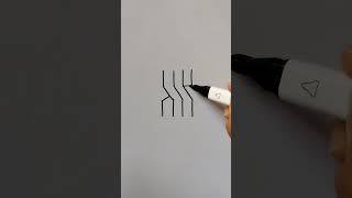How to Drawing 3d on graph paper very easy and simple #drawing #easydrawing#3d #treanding