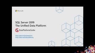SQL Server 2019 - The Unified Data Platform by Bob Ward