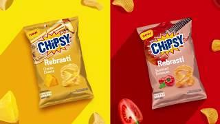 Chipsy Rebrasti - Chedar Cheese & Sundried Tomatoes