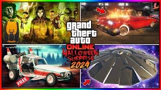 NEW Halloween PHANTOM GHOST CAR Event, Stealth UFO, Space Docker, GTA 5 DLC 2024 (GTA Online Update)