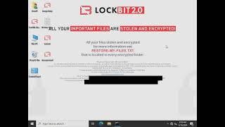 "LockBit" Ransomware Demo & History