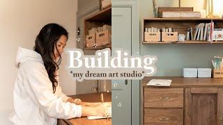 Building my dream art studio  Intro and shop launch