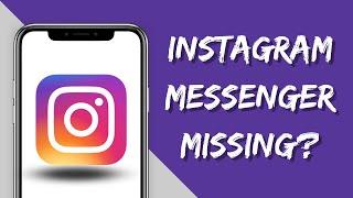 Fix Instagram Messenger Update Not Showing | Instagram message icon Missing