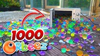 1000 Wasserperlen VS. Mikrowelle ! Orbeez Toy Fun !