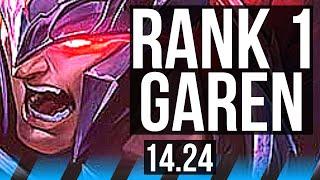 GAREN vs AZIR (MID) | Rank 1 Garen, Quadra, 600+ games | BR Challenger | 14.24