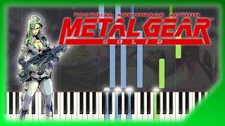 Enclosure (Sniper Wolf Death song) - Metal Gear Solid | Tutorial #1