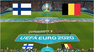 Highlights Finland vs Belgium | UEFA EURO 2020 | Realistic Gameplay