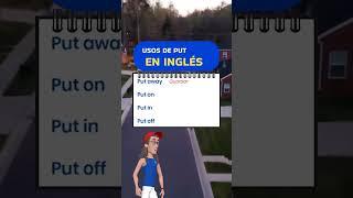 Usos de PUT en ingles#englishw2tin #shorts #reels #fyp #inglesfacil #viralvideo #paratii