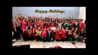 Baby CuCu ~ Winnie Yu - Line Dance -@ Winnie Ho's  Xmas Party 2014