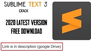 Sublime Text 3 Crack Latest Version 2020 || Techno Supporter