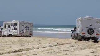 2 Large Basestation Caravans Access 4x4 Beach - Cooloola