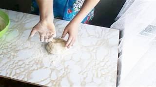 Замес теста вручную  Три способа / Kneading the dough manually Three ways