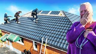 She Broke Down in TEARS When I Told Her the ROOF Was Completely FREE