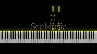 Asian chopsticks song in minor key on SeeMusic piano