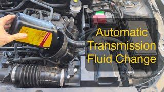 CVT Transmission Fluid Change (ATF) on a 10th generation Honda Civic (2016 - 2021) #cvt #atf