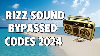 LOUD RIZZ SOUND BYPASSED Roblox Ids (WORKING 2024)