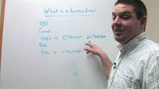 What Is a Syntax Error?