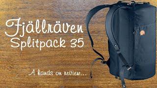 Fjällräven Splitpack 35 - hands on review