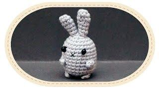 Вязаный зайчик амигуруми. Crochet rabbit amigurumi.