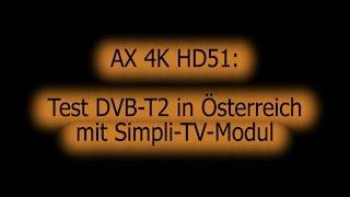 AX 4K HD51 Test Simpli TV