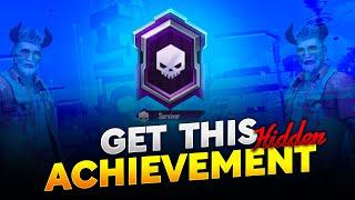 GET THIS TITLE IN 1 DAY | PUBG MOBILE HIDDEN ACHIEVEMENT | SURVIOUR ACHIEVEMENT