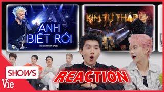 Reaction tiết mục của Rhyder - Captain, 2 tài năng trẻ bùng nổ chung kết | ANH TRAI SAY HI