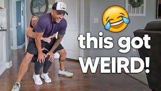 COUPLES WALK CHALLENGE! *Hilarious*