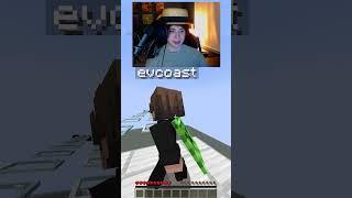 Minecraft Glass Bridge GHOST RETURNS  #minecraft #minecraftshorts #shorts